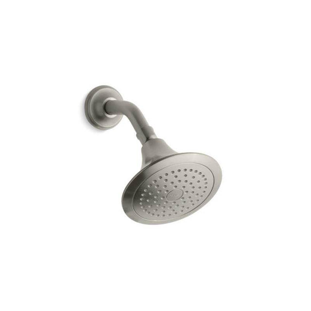 Kohler - Fort1/2 Single-function showerhead, 2.5 gpm - Vibrant Brushed Nickel