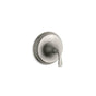 Kohler - Fort1/2 Sculpted Rite-Temp valve trim - Vibrant Brushed Nickel