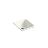 Kohler - Iron/Tones 17'' top-/undermount single-bowl bar sink - Dune