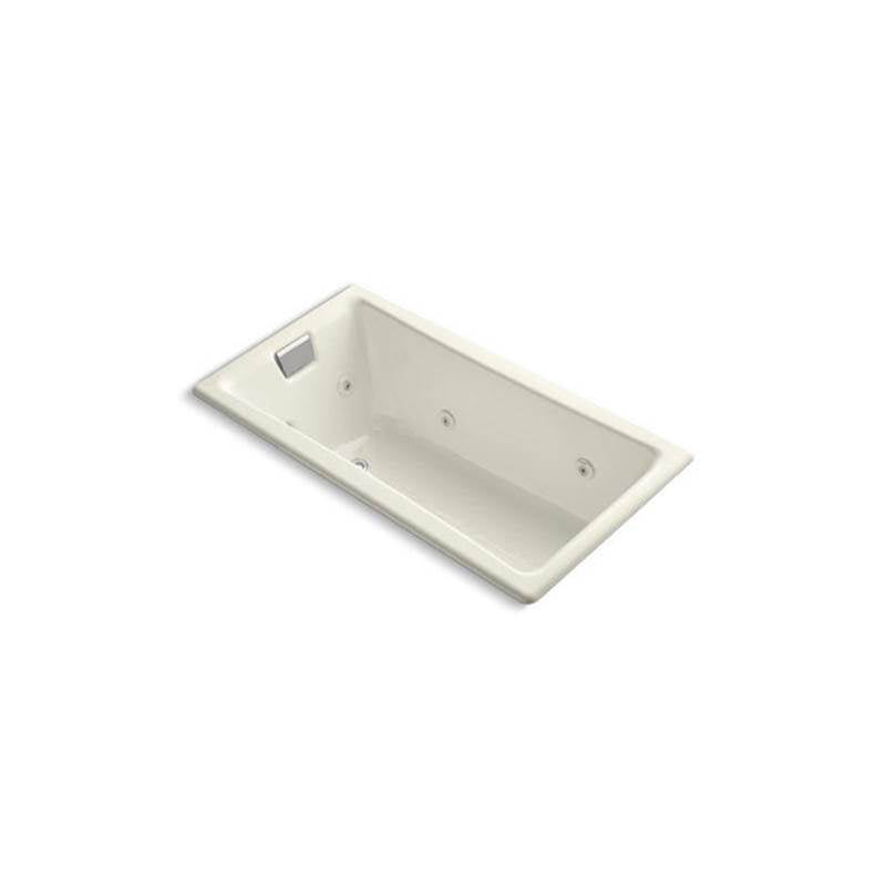 Kohler - Tea-for-Two 60'' x 32'' drop-in/undermount whirlpool bath - Biscuit