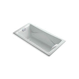 Kohler - Tea-for-Two 71-3/4'' x 36'' drop-in bath - Ice Grey