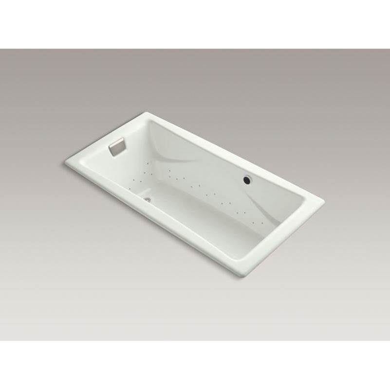Kohler - Tea-for-Two 71-3/4'' x 36'' drop-in Heated BubbleMassageE air bath - Dune