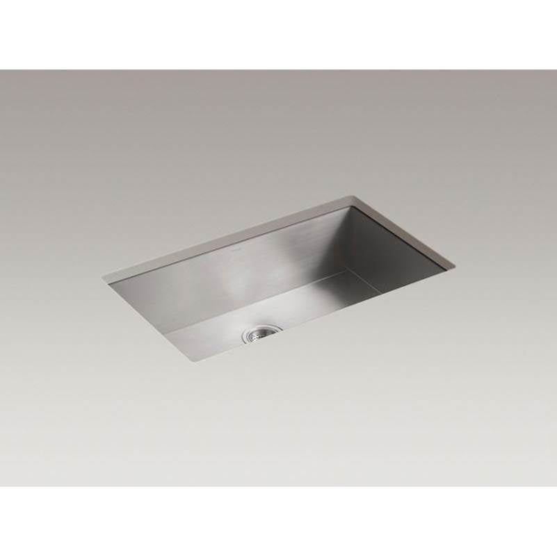 Kohler - VaultE 32'' undermount single-bowl large kitchen sink - Stainless Steel