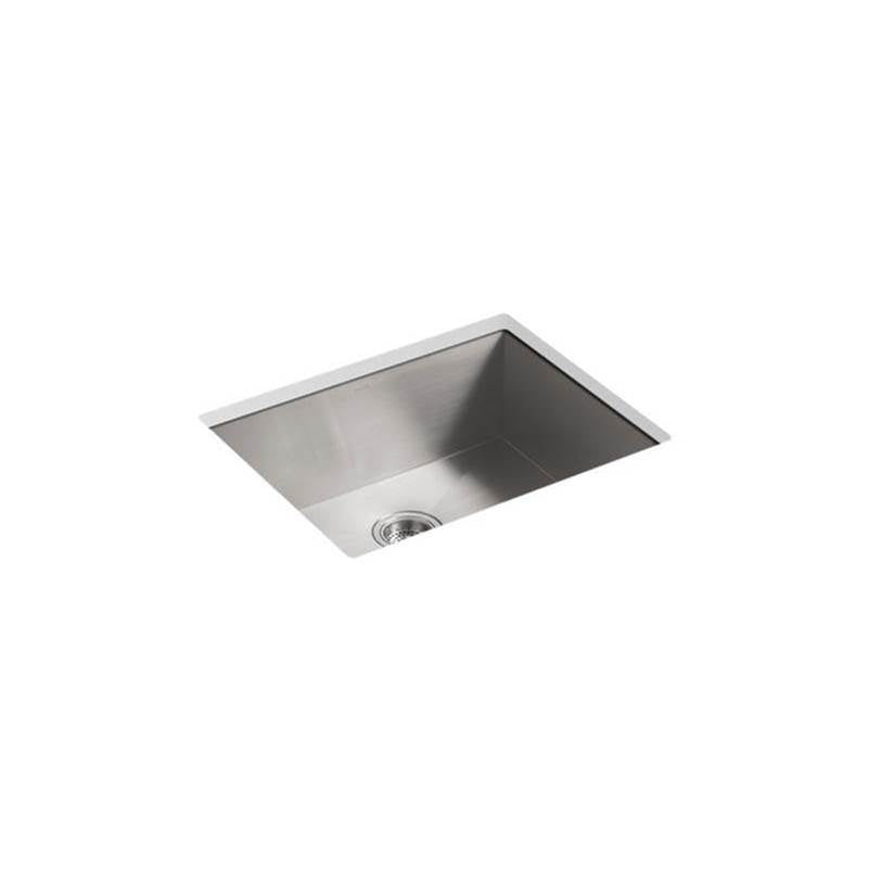 Kohler - VaultE 24'' undermount single-bowl kitchen sink - Stainless Steel