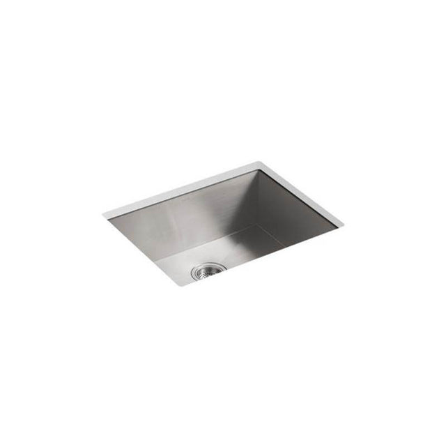 Kohler - VaultE 24'' undermount single-bowl kitchen sink - Stainless Steel