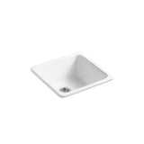 Kohler - Iron/Tones 21'' top-/undermount single-bowl bar sink - Sea Salt