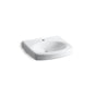 Kohler - Pinoir 22'' oval wall-mount bathroom sink - White