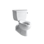 Kohler - BarringtonE Two-piece elongated toilet, 1.6 gpf - White