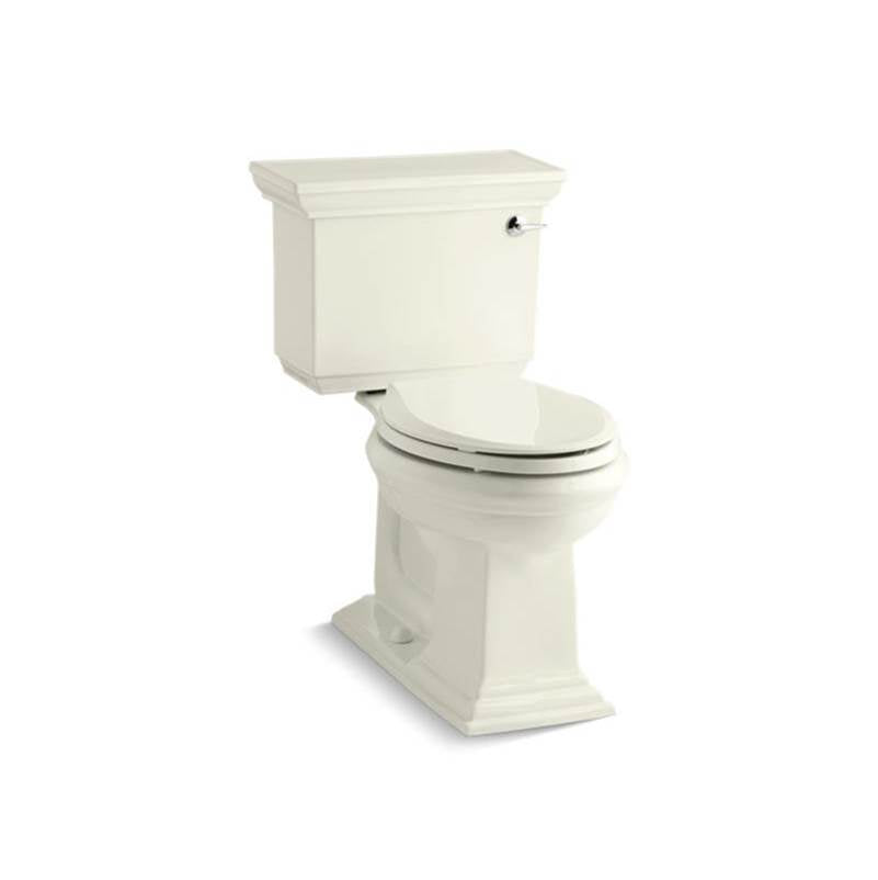 Kohler - Memoirs Stately Two-piece elongated toilet, 1.28 gpf - Biscuit