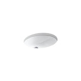Kohler - Caxton 19-1/4'' oval undermount bathroom sink - White