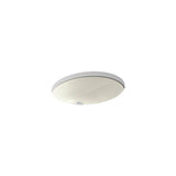 Kohler - Caxton 19-1/4'' oval undermount bathroom sink - Biscuit