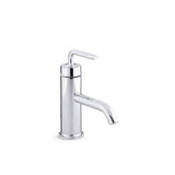 Kohler - Purist Single-handle bathroom sink faucet with Straight Lever handle, 1.2 gpm - Polished Chrome