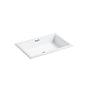 Kohler - Kathryn 24'' rectangular undermount bathroom sink - White