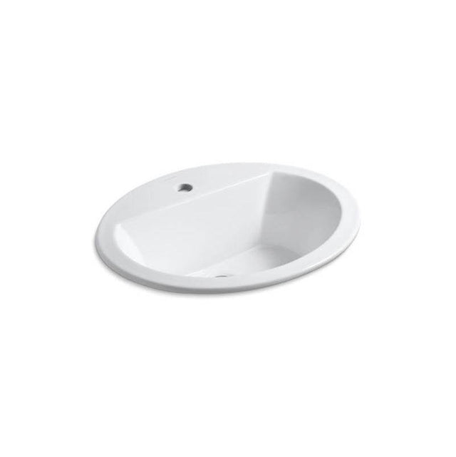 Kohler - Bryant 20-1/4'' oval drop-in bathroom sink - White