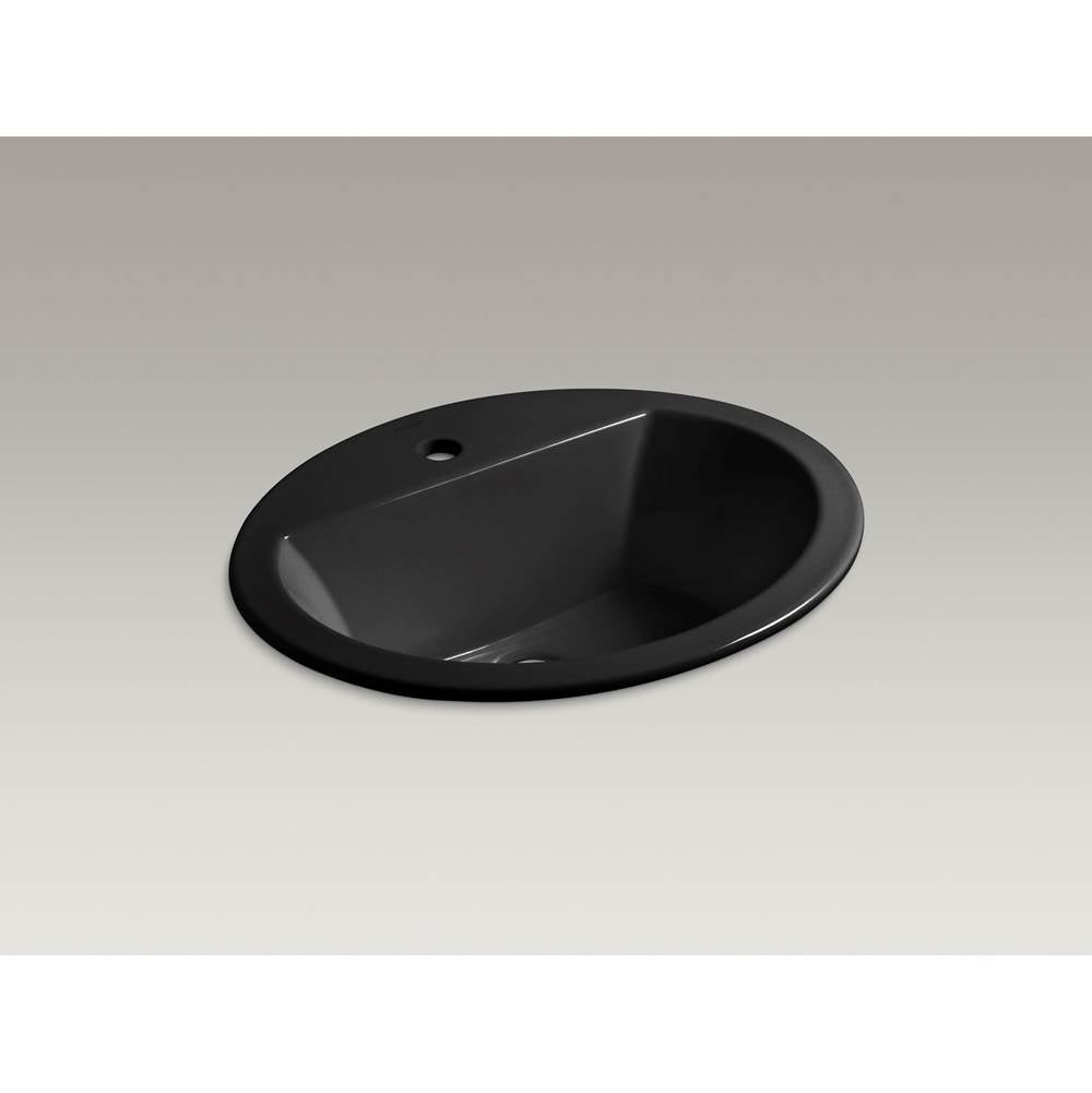 Kohler - Bryant 20-1/4'' oval drop-in bathroom sink - Black