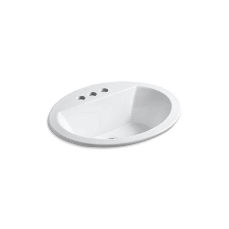 Kohler - Bryant 20-1/4'' oval drop-in bathroom sink - White