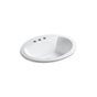 Kohler - Bryant 20-1/4'' oval drop-in bathroom sink - White