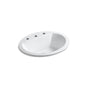 Kohler - Bryant 20-1/4'' oval drop-in bathroom sink - White