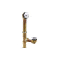Kohler - SwiftfloE Adjustable drain, 20-gauge brass, for 18-1/2'' to 20-1/2'' baths - Polished Chrome