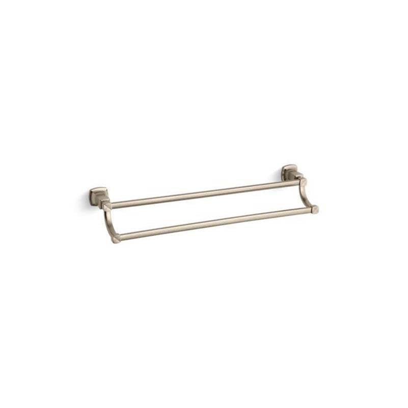 Kohler - Margaux 24'' double towel bar - Vibrant Brushed Bronze