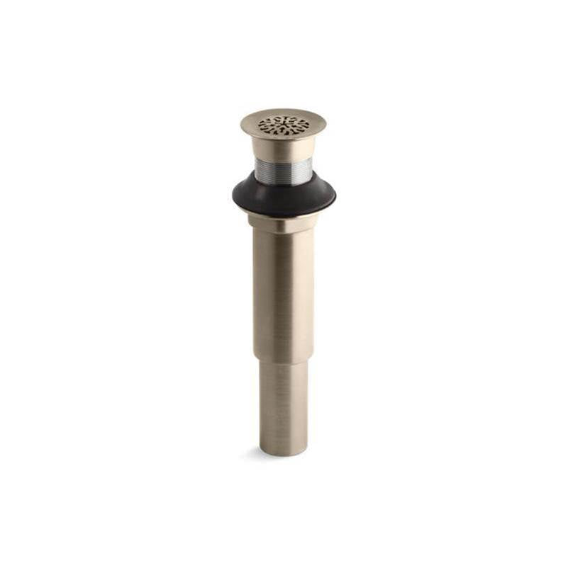 Kohler - Decorative grid drain without overflow - Vibrant Brushed Bronze