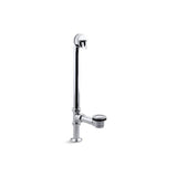 Kohler - Artifacts 1-1/2'' pop-up bath drain for above- and through-the-floor freestanding bath installations - Polished Chrome