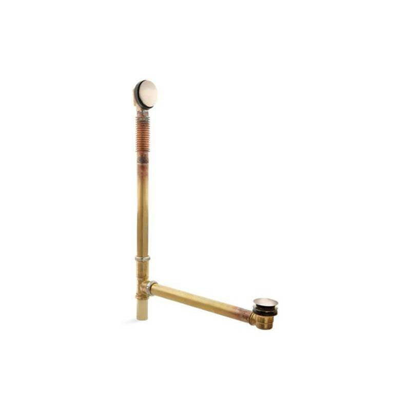 Kohler - Clearflo Brass toe tap bath drain - Vibrant Brushed Bronze