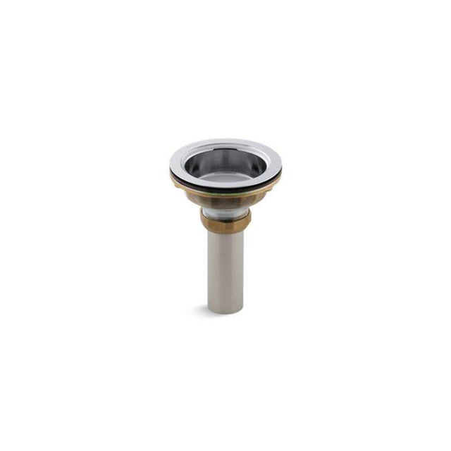 Kohler - Duostrainer Sink drain body with tailpiece - Polished Chrome