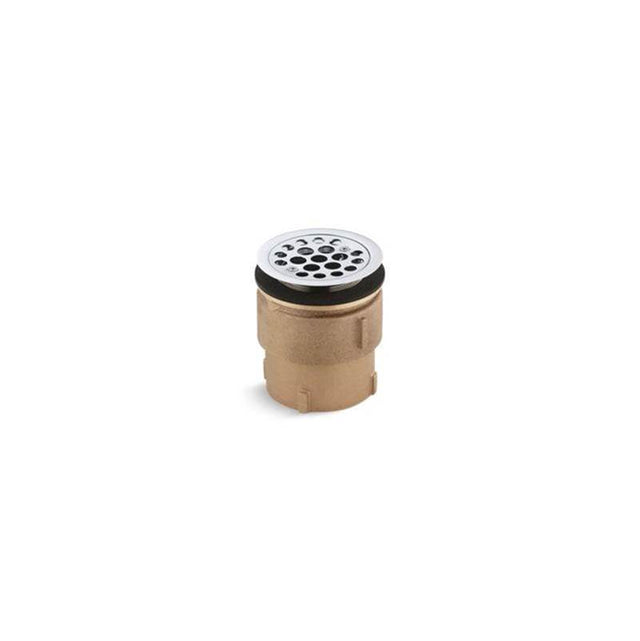 Kohler - Service sink strainer for 2'' caulk connection - Polished Chrome
