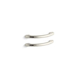 Kohler - Grab bars for whirlpool baths with Spa/Massage package - Vibrant Polished Nickel