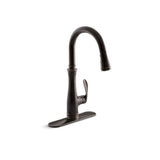 Kohler - Bellera Pull-down kitchen sink faucet with three-function sprayhead - Oil Rubbed Bronze