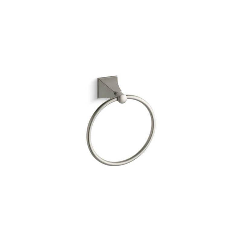 Kohler - Memoirs Stately Towel ring - Vibrant Brushed Nickel