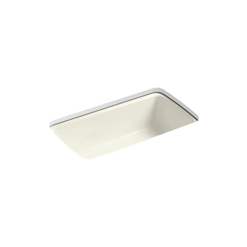 Kohler - Cape Dory 33'' undermount single-bowl kitchen sink - Biscuit