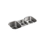 Kohler - Undertone 41-3/4'' undermount triple-bowl kitchen sink - Stainless Steel