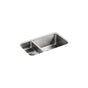 Kohler - Undertone 31-1/2'' undermount double-bowl kitchen sink - Stainless Steel