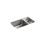 Kohler - Undertone 31-1/2'' undermount double-bowl kitchen sink - Stainless Steel