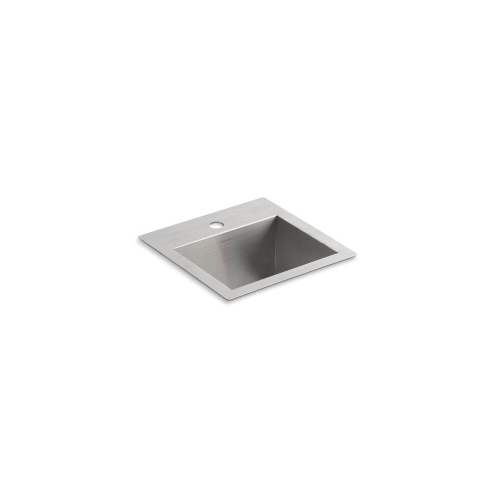 Kohler - VaultE 15'' top-/undermount bar sink - Stainless Steel