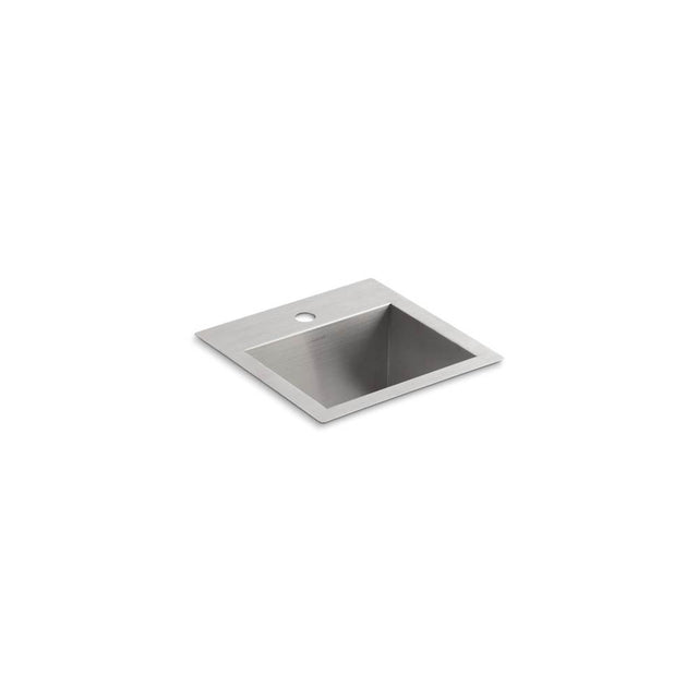 Kohler - VaultE 15'' top-/undermount bar sink - Stainless Steel