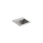 Kohler - VaultE 15'' top-/undermount bar sink - Stainless Steel