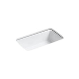 Kohler - Cape Dory 33'' undermount single-bowl kitchen sink - White