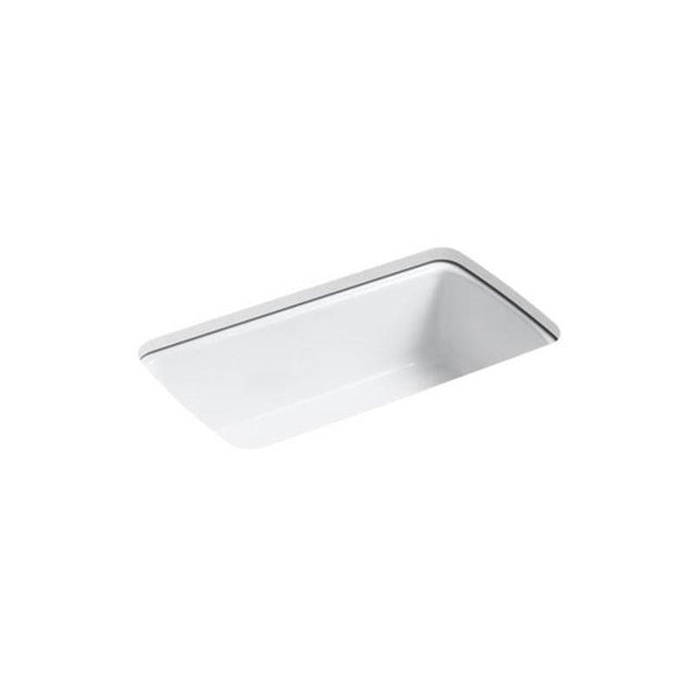 Kohler - Cape Dory 33'' undermount single-bowl kitchen sink - White