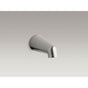 Kohler - AntiqueE 4-7/8'' non-diverter bath spout - Vibrant Brushed Nickel