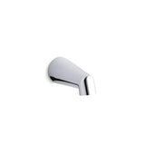 Kohler - AntiqueE 4-7/8'' non-diverter bath spout - Polished Chrome