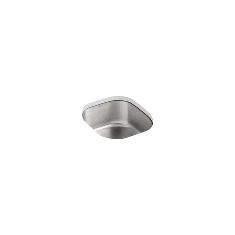 Kohler - Undertone 15-1/2'' undermount single-bowl kitchen sink - Stainless Steel