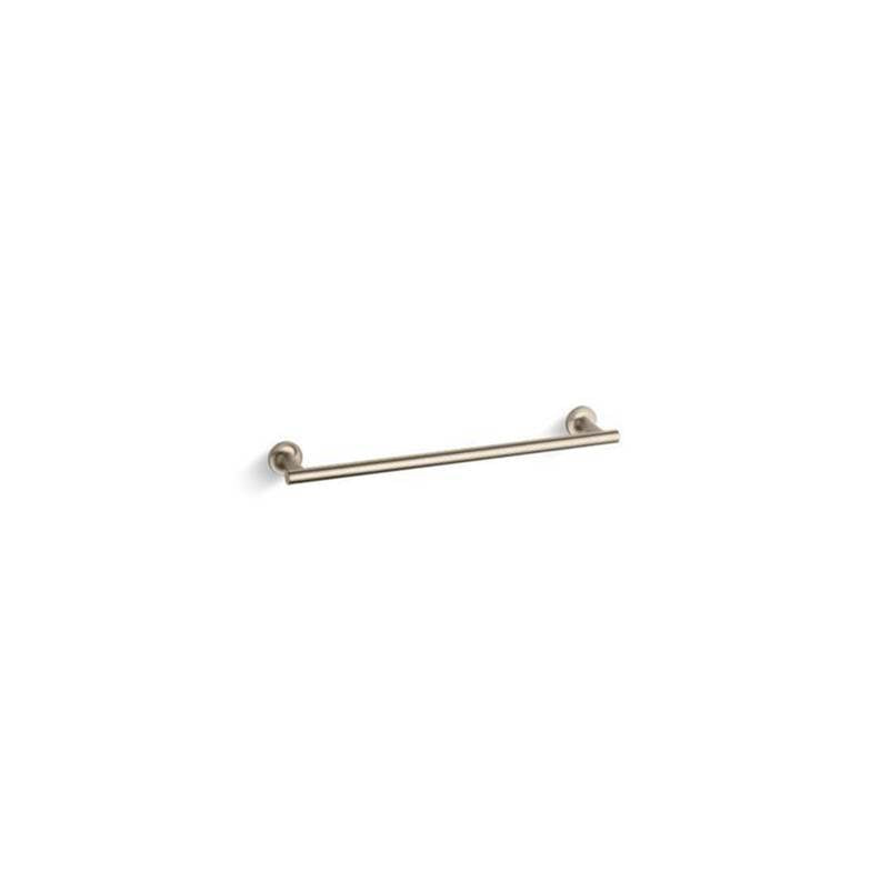 Kohler - Purist 18'' towel bar - Vibrant Brushed Bronze
