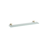 Kohler - Purist Glass shelf - Vibrant French Gold