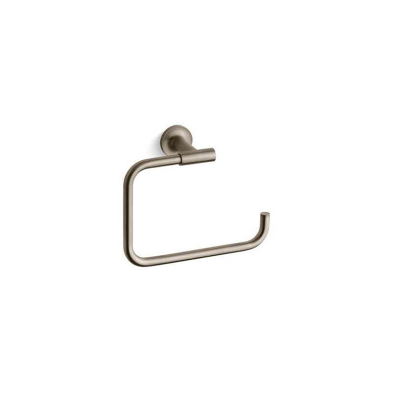Kohler - Purist Towel ring - Vibrant Brushed Bronze
