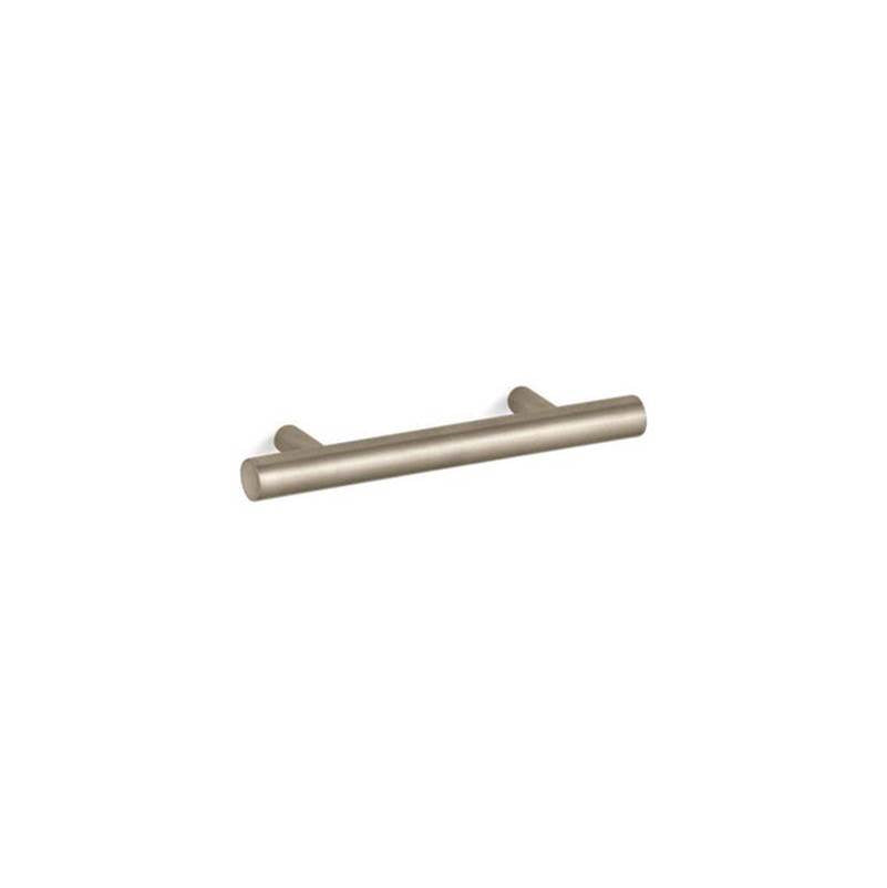 Kohler - Purist 3'' cabinet pull - Vibrant Brushed Bronze
