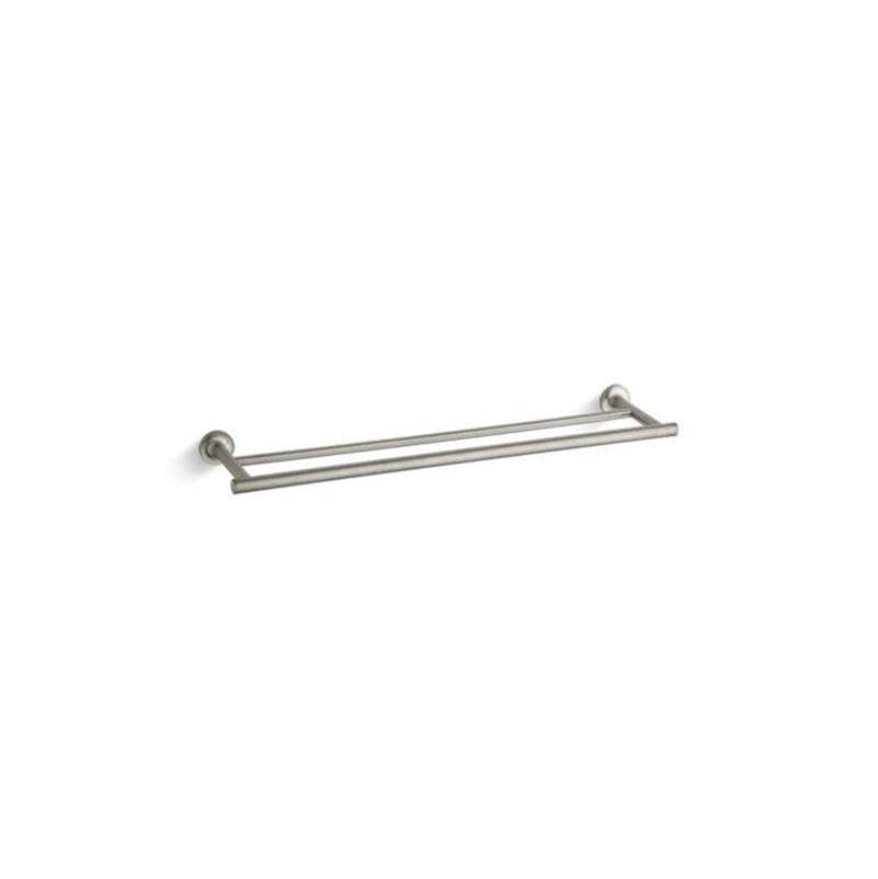 Kohler - Purist 24'' Double towel bar - Vibrant Brushed Nickel