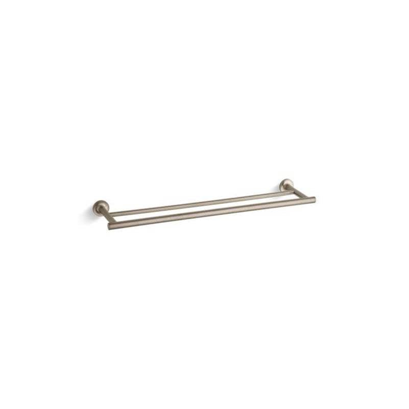 Kohler - Purist 24'' Double towel bar - Vibrant Brushed Bronze